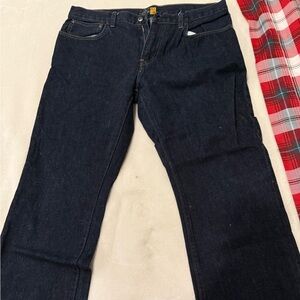 Brand new J.Crew dark wash slim straight jeans. 34/30.